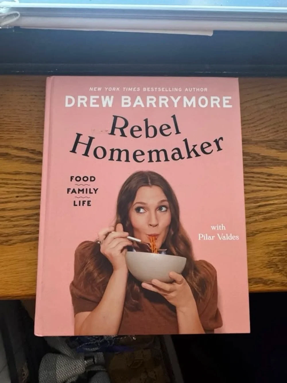 Signed Drew Barrymore Rebel Homemaker Cookbook